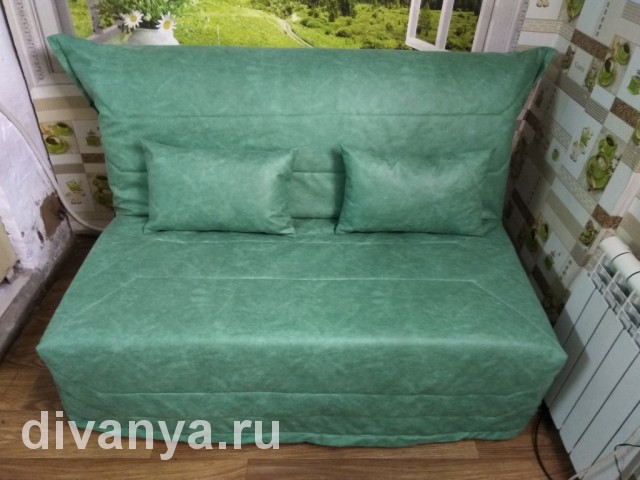 Мягкий диван клик-кляк Аккордеон 140 Панда. Цена от 16500 рублей 